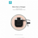 DEVIA Funda Airpods con Carga Inalámbrica Negro