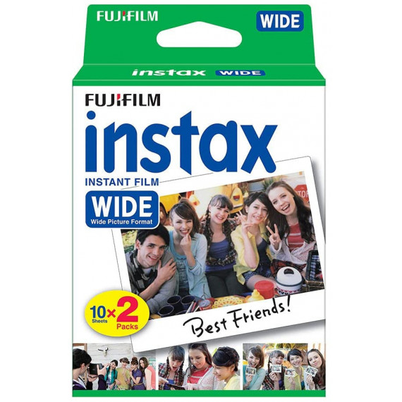 Fuji Carrete Instax Wide (10 Hojas X 2)  FUJIFILM