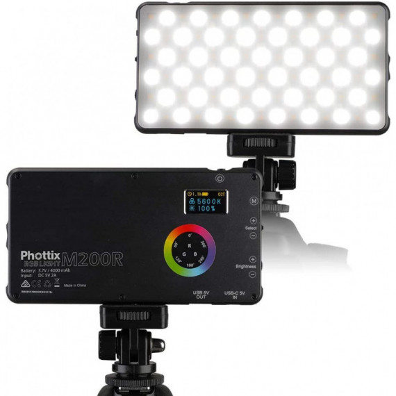 PHOTTIX Led Movile M200R Rgb Light