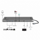 DOCK HUB USB-C 7 EN 1 HDMI 4K/3 USB 3.0/TIPO C/SD+MICRO SD BLACK