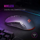 Mars Gaming Ratón MMW2 Inalámbrico Óptico 3200DPI
