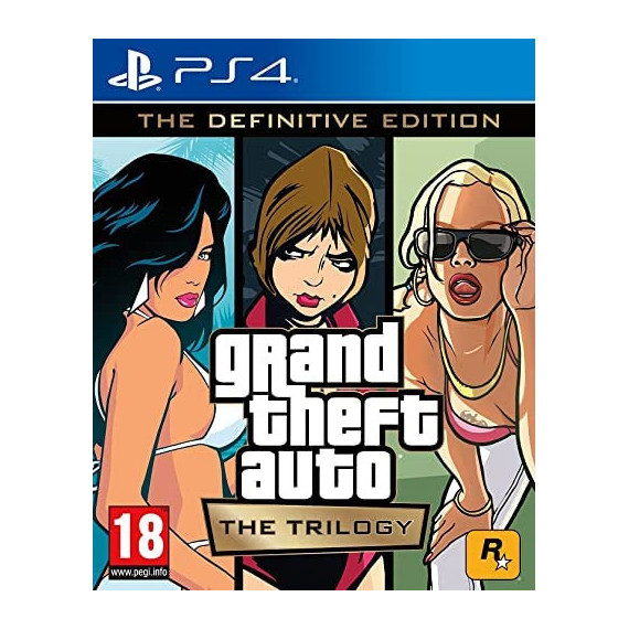 PS4 Grand Theft Auto: The Trilogy – The Definitive Edition  SONY