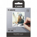 CANON Selphy Square QX10 Pack de Papel y Tinta XS-20L