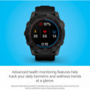 GARMIN Fénix 7X Solar Negro