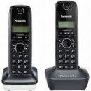 PANASONIC KX-TG1612 - Teléfono Fijo Inalámbrico Dúo