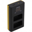 PATONA Dual Lcd USB Charger Nikon EN-EL25 Battery 8.7V  500MA