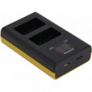 PATONA Dual Lcd USB Charger Nikon EN-EL25 Battery 8.7V  500MA
