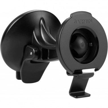 GARMIN Ventosa con Soporte para Gps, Negro
