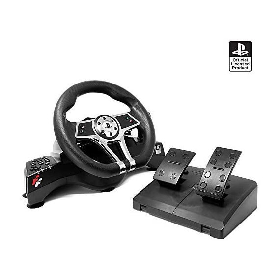 PS4 - PS3 Volante de Carreras y Pedales Hurricane Wheel Flashfire  SONY