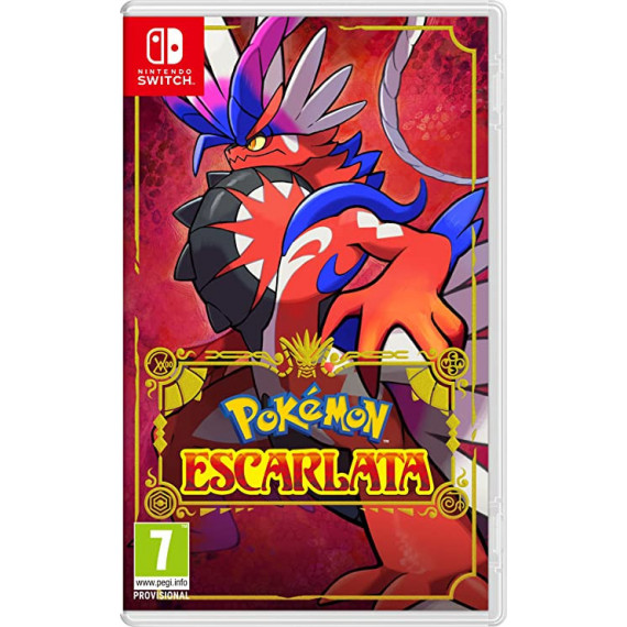 NINTENDO Switch Pokemon Escarlata