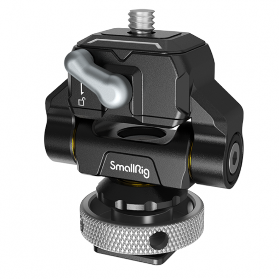 SMALLRIG 3514 Drop-in Hawklock Mini Quick Release Monitor Mount With Cold Shoe
