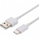 XIAOMI mi Usb-c Cable 1M White, Color Blanco