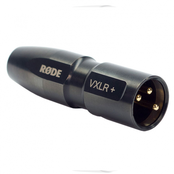 RODE Vxlr+ Trs 3.5MM Femelle Xlr Mâle avec convertisseur de tension