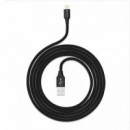 DEVIA Cable Gracious Lightning 2.4A 1M Negro