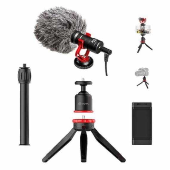 BOYA BY-VG330 Kit Vlogger para Smartphone BOYA BY-VG330 Kit Vlogger para Smartphone