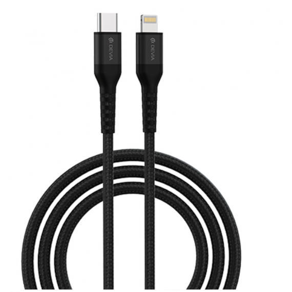 DEVIA Cable Gracious Serie C-ios 1.5M Negro