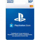 Tarjeta Regalo 50€ Playstation  SONY