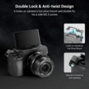 SMALLRIG Adaptador de Zapata para Sony A6300 y A6400 BUC2317