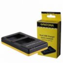 PATONA Dual USB Quick Charger para Panasonic DMW-BMB9