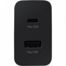 SAMSUNG Cargador 35W Duo Usb-c / Usb-a EP-TA220NBE