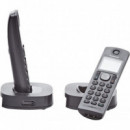 PANASONIC Teléfono Inalámbrico Twin/duo KX-TGC312SPB