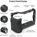 SMALLRIG Cage Jaula con Empuñadura de Silicona para Sony A7C 3212