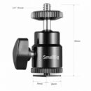 SMALLRIG 1/4" Camera Hot Shoe Mount With Additional 1/4" Screw (2PCS Pack) 2059