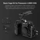 SMALLRIG Cage Kit Jaula para Panasonic Lumix GH6 "black Mamba" Series 3441