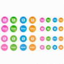 RODE Colors 2 Juego de Identificadores