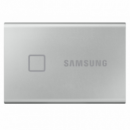 SAMSUNG T7 Touch Ssd Externo USB 3.2 Tipo C Color Plateado 1TB.