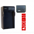 PATONA Cargador de Batería - Fujifim FNP-40/SLB-0837/KLIC-5000