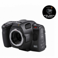 BLACKMAGIC Cámara Pocket Cinema 6K Pro + Visor Evf