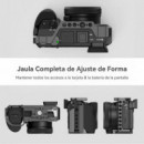 SMALLRIG Camera Cage With Silicone Handle para Sony A6100/A6300/A6400 3164