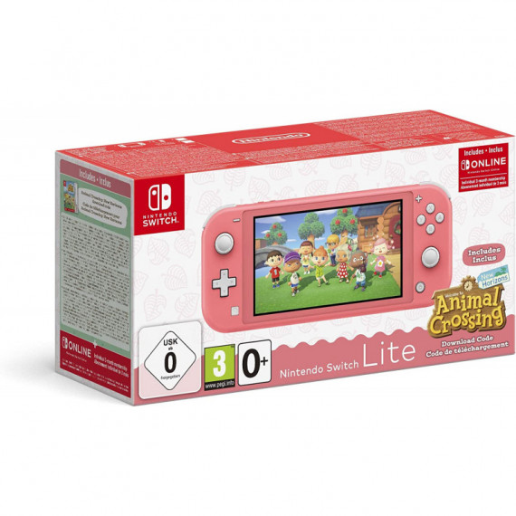 NINTENDO Switch Lite + Animal Crossing New Horizons