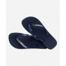 Chanclas Brasil Logo de HAVAIANAS
