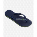 Chanclas Brasil Logo de HAVAIANAS