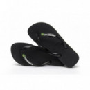 Chanclas Brasil Logo de HAVAIANAS