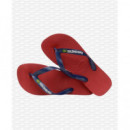 Chanclas Brasil Logo de HAVAIANAS