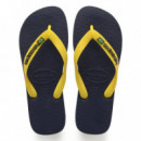 Chanclas Brasil Logo de HAVAIANAS