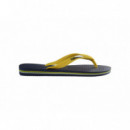 Chanclas Brasil Logo de HAVAIANAS