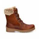 Botin Ganchos Pelo Napa Cuero  PANAMA JACK