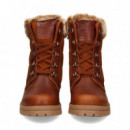 Botin Ganchos Pelo Napa Cuero  PANAMA JACK