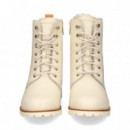Botin Cordon Napa Blanco  PANAMA JACK