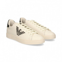 Deportivo Blanco/azul  EMPORIO ARMANI - Guanxe Atlantic Marketplace