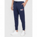 Pantalón Chándal Slim Essential Graphic Tommy Jeans  TOMMY HILFIGER
