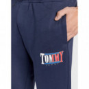 Pantalón Chándal Slim Essential Graphic Tommy Jeans  TOMMY HILFIGER