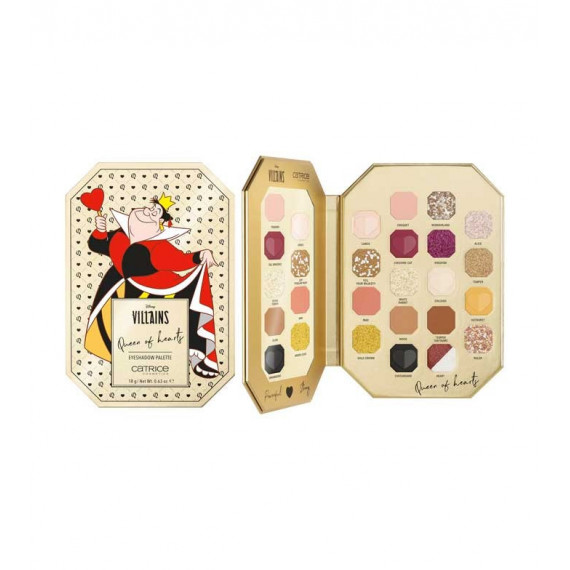CATRICE Disney Reina Corazones Paleta Sombra Ojo