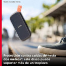 SANDISK Ssd Externe 480GB Portable Noir Usb-c SDSSDE30-480G-G25