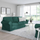 Ektorp Funda Sofa 3 Plazas Totebo Turquesa Oscuro  IKEA