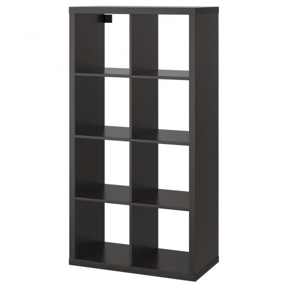 Kallax Estanteria 77X147 Negro-marron  IKEA